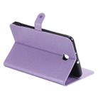 For Samsung Galaxy Tab A8.0 (2018) T387 Cat Bee Embossing Pattern Shockproof Table PC Protective Horizontal Flip Leather Case with Holder & Card Slots & Wallet & Pen Slot(Purple) - 5