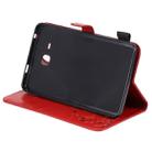 For Samsung Galaxy Tab A7.0 (2016) T280 Cat Bee Embossing Pattern Shockproof Table PC Protective Horizontal Flip Leather Case with Holder & Card Slots & Wallet & Pen Slot & Wake-up / Sleep Function(Red) - 6