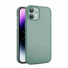 For iPhone 11 Eagle Eye CD Texture Lens Skin Feel Matte Phone Case(Dark Green) - 1