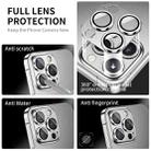 For iPhone 12 Pro ENKAY Hat-Prince Anti-reflection Camera Lens Aluminium Alloy Tempered Glass Film(Black) - 3
