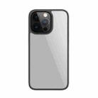 For iPhone 15 Pro Mutural Jiantou Series Electroplating Phone Case(Black) - 1