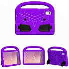 For Lenovo Tab M9 2023 Sparrow Style Shockproof Kickstand EVA Tablet Case(Purple) - 1