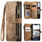 For iPhone 15 Plus CaseMe C30 Multifunctional Leather Phone Case(Brown) - 1