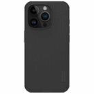 For iPhone 15 Pro NILLKIN Frosted Shield Pro PC + TPU Phone Case(Black) - 1