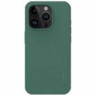 For iPhone 15 Pro NILLKIN Frosted Shield Pro PC + TPU Phone Case(Green) - 1