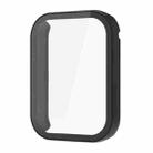 For Xiaomi Mi Band 8 Pro PC + Tempered Film Integrated Watch Protective Case(Black) - 1