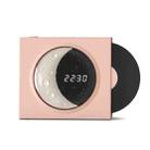 X09 Moon Clock Bluetooth Speaker Desktop Smart Wireless Speaker(Pink) - 1