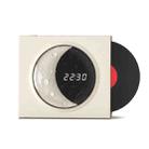 X09 Moon Clock Bluetooth Speaker Desktop Smart Wireless Speaker(White) - 1