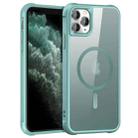 For iPhone 11 Pro Max MagSafe Magnetic Phone Case(Lake Blue) - 1