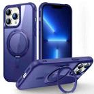 For iPhone 13 Pro MagSafe Magnetic Rotating Holder Phone Case(Klein Blue) - 1