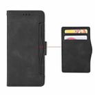 For iPhone 16 Pro Skin Feel Calf Texture Card Slots Leather Phone Case(Black) - 3