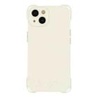 For iPhone 15 Four-corner Shockproof TPU Phone Case(White) - 1