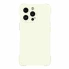 For iPhone 15 Pro Four-corner Shockproof TPU Phone Case(White) - 1