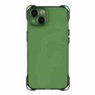 For iPhone 14 Four-corner Shockproof TPU Phone Case(Green) - 1