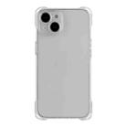 For iPhone 14 Plus Four-corner Shockproof TPU Phone Case(Transparent) - 1