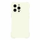 For iPhone 14 Pro Four-corner Shockproof TPU Phone Case(White) - 1