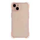For iPhone 13 Four-corner Shockproof TPU Phone Case(Pink) - 1