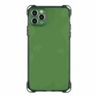 For iPhone 11 Pro Max Four-corner Shockproof TPU Phone Case(Green) - 1