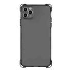 For iPhone 11 Pro Max Four-corner Shockproof TPU Phone Case(Black) - 1