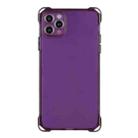 For iPhone 11 Pro Max Four-corner Shockproof TPU Phone Case(Purple) - 1
