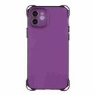 For iPhone 11 Four-corner Shockproof TPU Phone Case(Purple) - 1