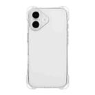 For iPhone 16 Plus Four-corner Shockproof TPU Phone Case(Transparent) - 1