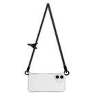 For iPhone 16 Four-corner Shockproof TPU Phone Case with Lanyard(Transparent) - 2