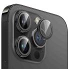 For iPhone 15 Pro / 15 Pro Max MOMAX Eagle Eye Independent Full Cover Phone Lens Glass Film(Black) - 1