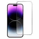 For iPhone 15 Pro MOMAX 0.3mm 3D Full-screen Tempered Glass Film(Black) - 1