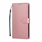 For iPhone 17 Pro Max 3-Card Slots Multifunctional Leather Phone Case(Rose Gold) - 2