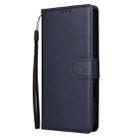 For iPhone 17 3-Card Slots Multifunctional Leather Phone Case(Blue) - 2