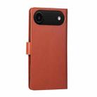 For iPhone 17 Air 3-Card Slots Multifunctional Leather Phone Case(Brown) - 3