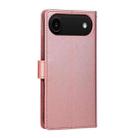 For iPhone 17 Air 3-Card Slots Multifunctional Leather Phone Case(Rose Gold) - 3