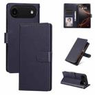 For iPhone 17 Air 3-Card Slots Multifunctional Leather Phone Case(Blue) - 1