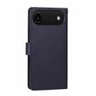 For iPhone 17 Air 3-Card Slots Multifunctional Leather Phone Case(Blue) - 3
