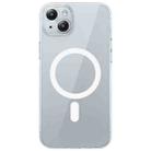 For iPhone 15 Baseus Lucent Series Ultra-thin Magsafe Phone case(Transparent) - 1