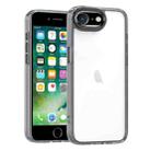 For iPhone SE 2022 / SE 2020 High Translucency Acrylic Phone Case(Black) - 1