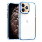 For iPhone 11 Pro Max High Translucency Acrylic Phone Case(Blue) - 1