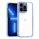 For iPhone 13 Pro High Translucency Acrylic Phone Case(Blue) - 1