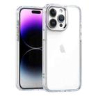 For iPhone 14 Pro High Translucency Acrylic Phone Case(White) - 1