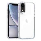 For iPhone XR High Translucency Acrylic Phone Case(White) - 1