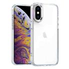 For iPhone XS Max High Translucency Acrylic Phone Case(White) - 1