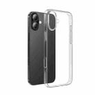 For iPhone 16 Plus BOROFONE Ice Series TPU Phone Case(Transparent) - 1