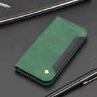 For iPhone 16 Pro Max Skin Feel Splicing Leather Phone Case(Green) - 2