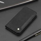 For iPhone 16 Pro Max Skin Feel Splicing Leather Phone Case(Black) - 2