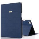For iPad Pro 11 inch (2020) GEBEI PU+TPU Horizontal Flip Leather Tablet Case with Holder & Card Slots(Blue) - 1