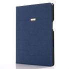 For iPad Pro 11 inch (2020) GEBEI PU+TPU Horizontal Flip Leather Tablet Case with Holder & Card Slots(Blue) - 2