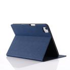 For iPad Pro 11 inch (2020) GEBEI PU+TPU Horizontal Flip Leather Tablet Case with Holder & Card Slots(Blue) - 6