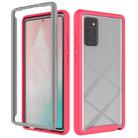 For Samsung Galaxy Note20 Starry Sky Solid Color Series Shockproof PC + TPU Protective Case(Red) - 1