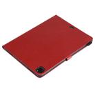 For iPad Pro 12.9 (2020) & (2018) Cat Bee Embossing Pattern Horizontal Flip Leather Tablet Case with Holder & Card Slots & Wallet & Pen Slot(Red) - 6